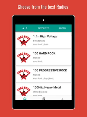Hardrock Radio android App screenshot 5